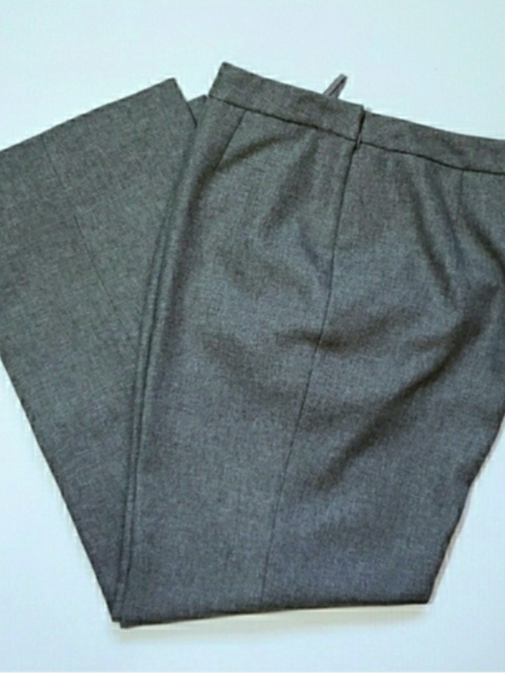 Le Suit Grey Blazer And Pant Suit Set Sz 16 - Picture 7 of 9